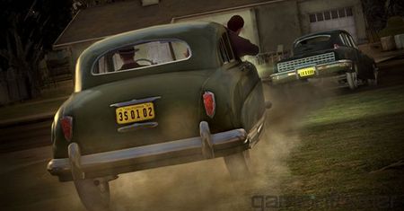 Na obrazkach z L.A. Noire uwagę przyciąga zakrwawiona rura