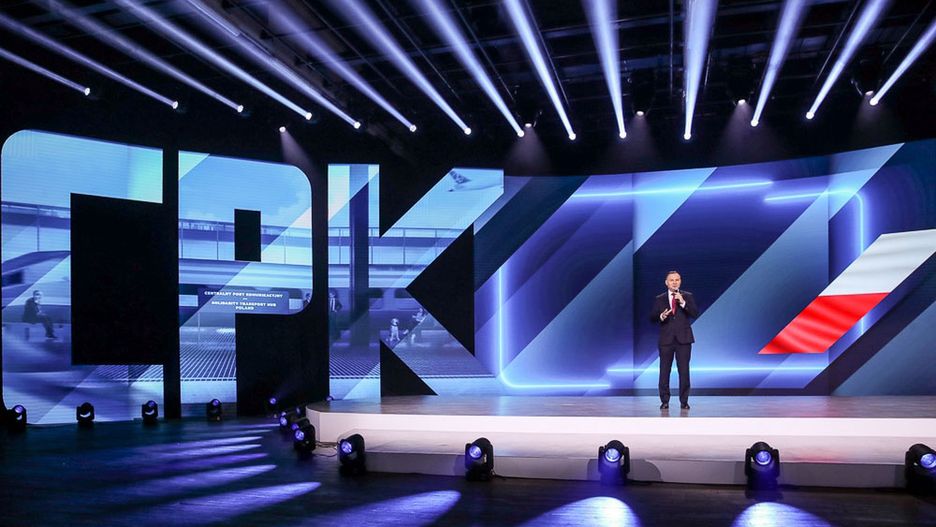 Prezydent przekonywał podczas konferencji, że CPK będzie nie tylko hubem przesiadkowym w skali Europy