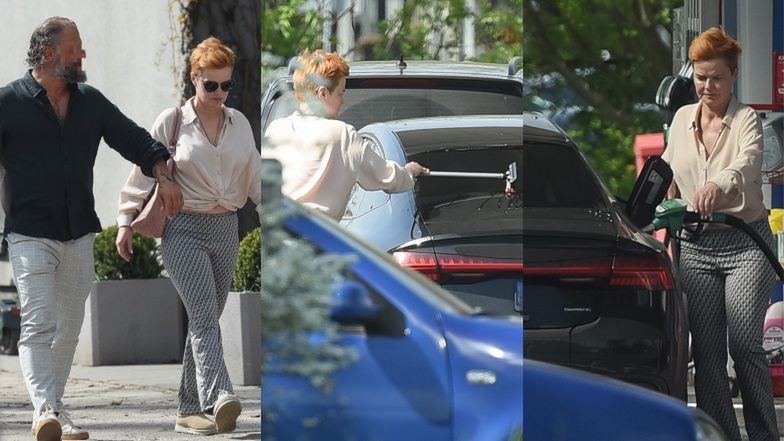 Monika Richardson z partnerem na wolności