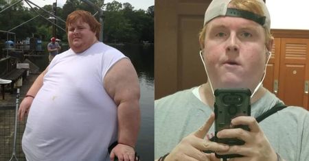 Wypadek zmienił jego życie, dziś jest lżejszy aż o 260 KILOGRAMÓW! Uczestnik "Rodziny wielkiej wagi" porównał siebie "przed" i "po" (FOTO)