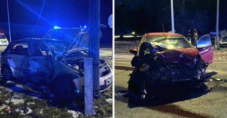 Wypadek pod Toruniem. Pojazdem jechali policjanci