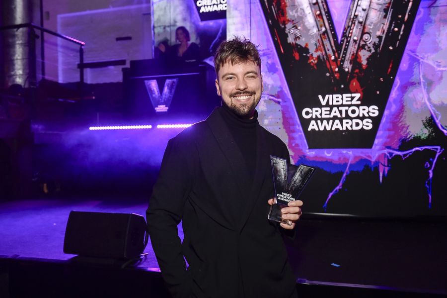 Damian Tkaczuk na Vibez Creators Awards