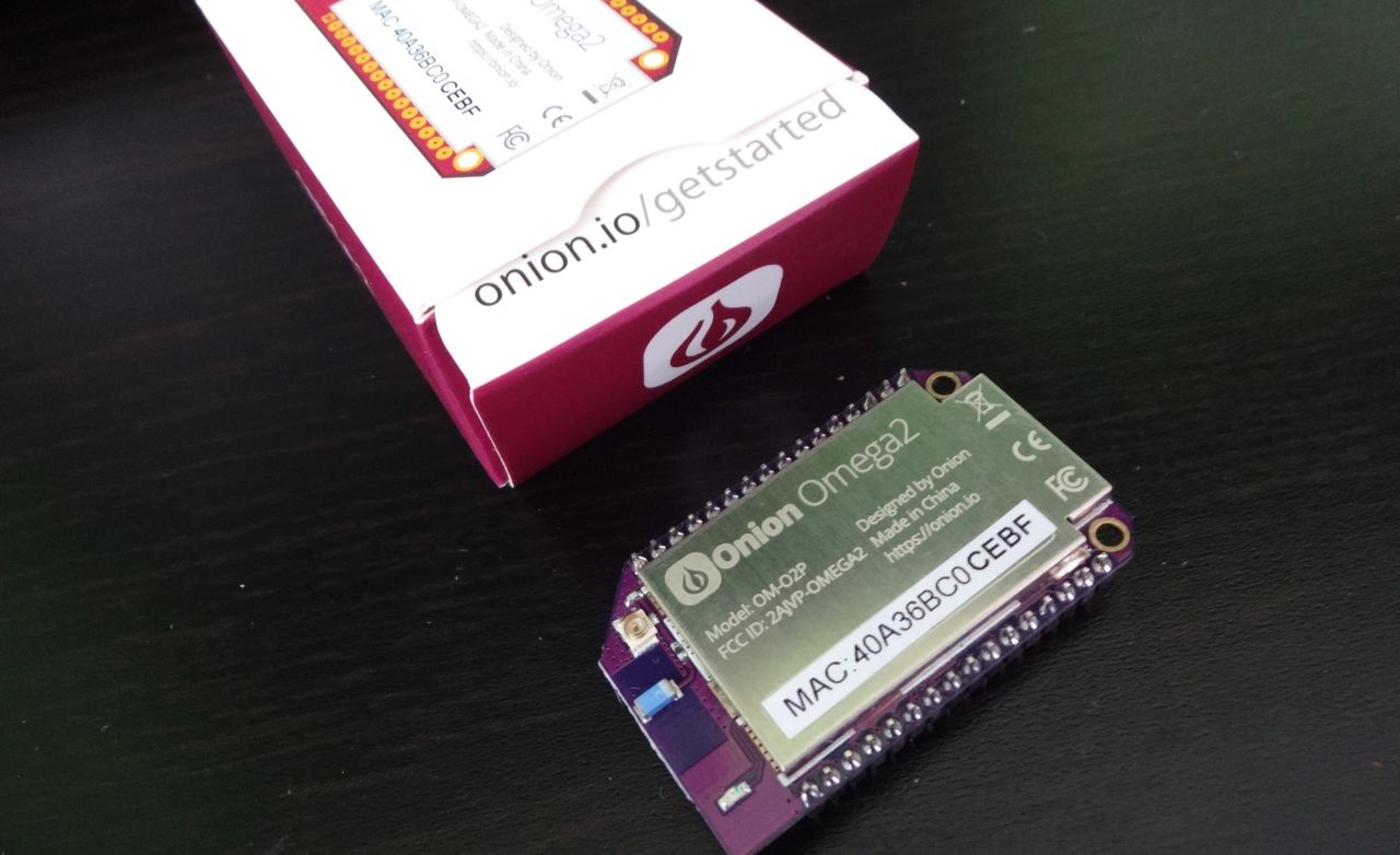 Onion Omega2 — płytka dla IoT
