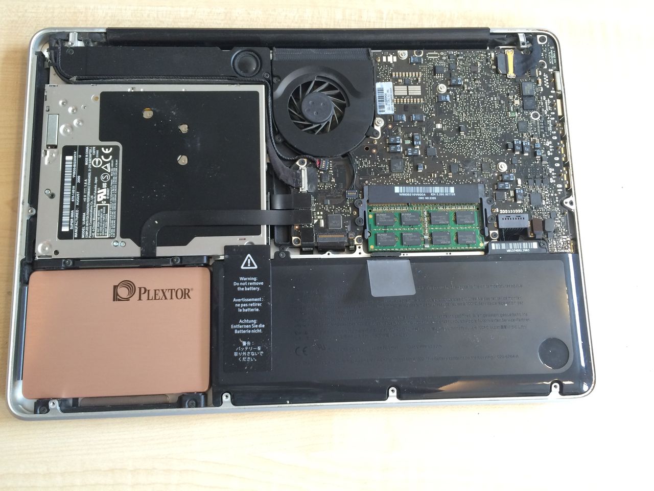 SSD Plextor M6 Pro w MacBooku Pro