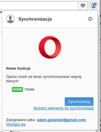 Synchronizacja w Operze: tyle trzeba było czekać na synchronizację haseł?