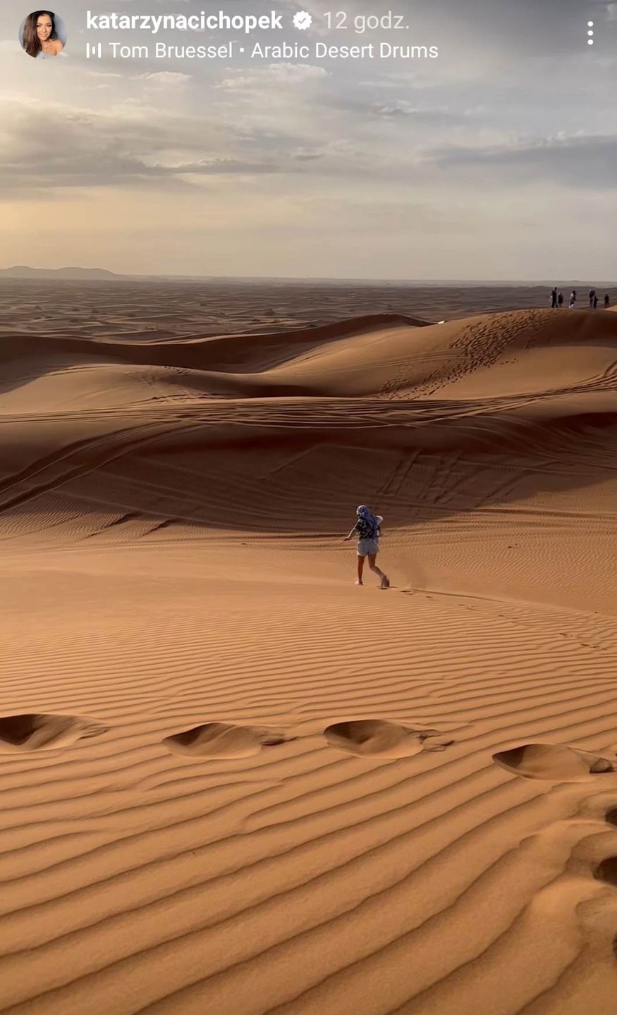 Kasia Cichopek z córką w Dubaju