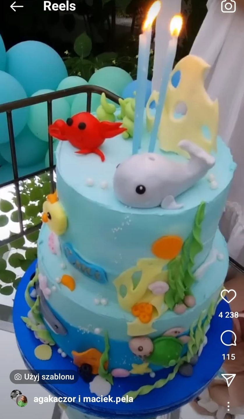 3. urodziny córki Agnieszki Kaczorowskiej