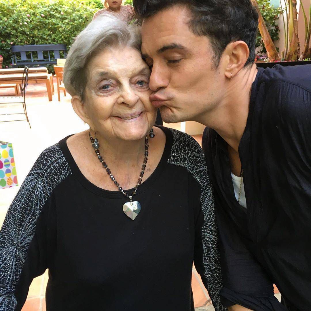 Ann Hudson i Orlando Bloom, Instagram