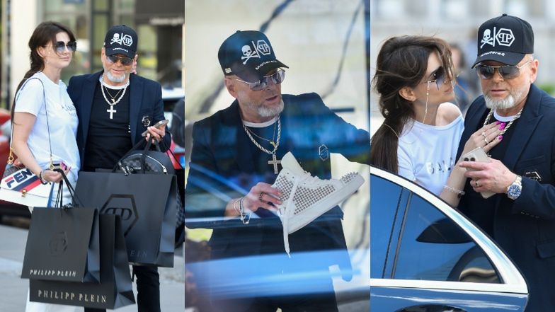 Maja i Krzysztof Rutkowscy kupują ciuchy luksusowyach marek