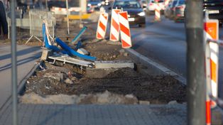 Finisz budowy jednej z głównych ulic na Bagnówce w Białymstoku. Trwa odbiór techniczny łącznika między ul. Wołkowa i 42. Pułku Piechoty