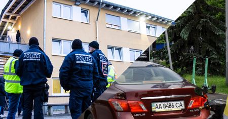 Radny zieje nienawiścią. Namalował swastykę na ukraińskich samochodach