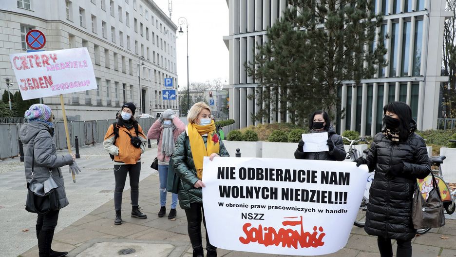 Niedziela handlowa grudzień 2020. Solidarność protestuje przeciwko dodatkowej niedzieli z pozwoleniem na handel