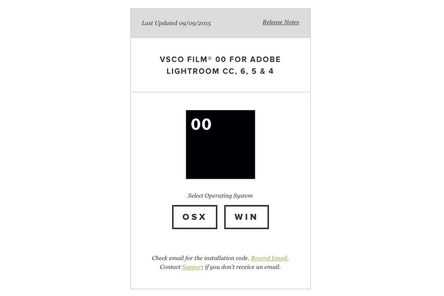 Aktualizacja presetów VSCO i promocja na zakup nowych 3