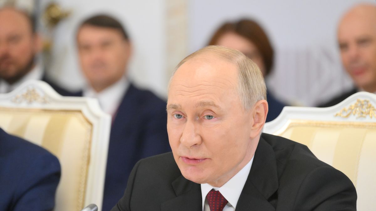 Władimir Putin na szczycie BRICS