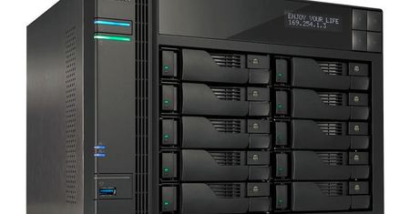 Pojemny i wydajny serwer NAS Asustor AS6210T