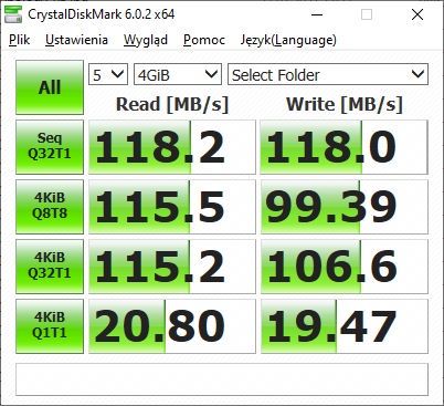 Synology RS3621xs+ -test RAID 5 + Casch SSD SBM