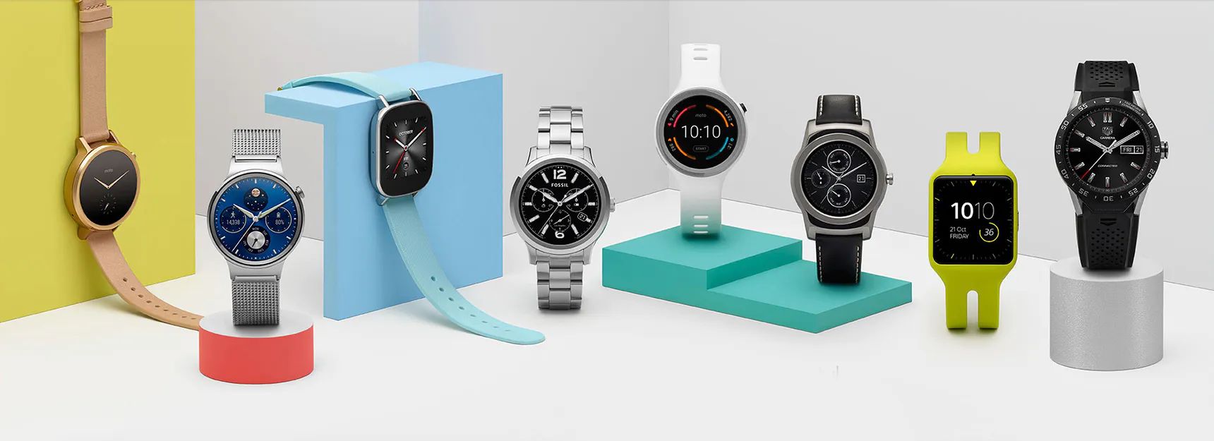 Zegarki z Androidem Wear różniły się niemal wyłącznie wyglądem