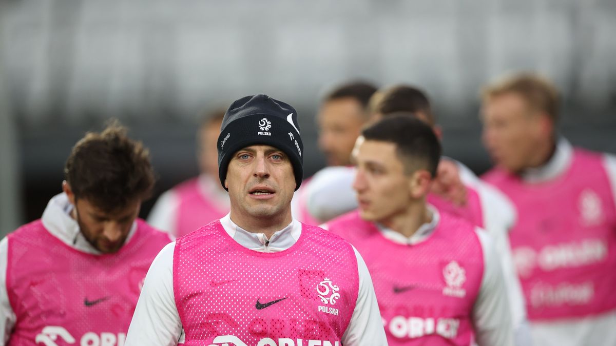 Kamil Grosicki na zgrupowaniu reprezentacji Polski