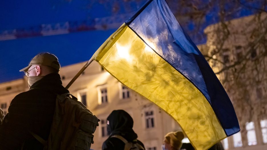 "Panika tutaj nie pomoże, trzeba działać". Ukraińcy w Poznaniu przyglądają się inwazji na swój kraj 
