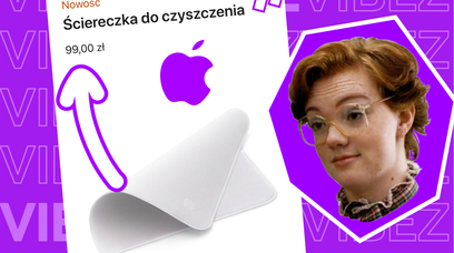 Apple bije rekordy zdzierstwa. ZWYKŁĄ ŚCIERECZKĘ sprzedaje za... 100 zł XDDD