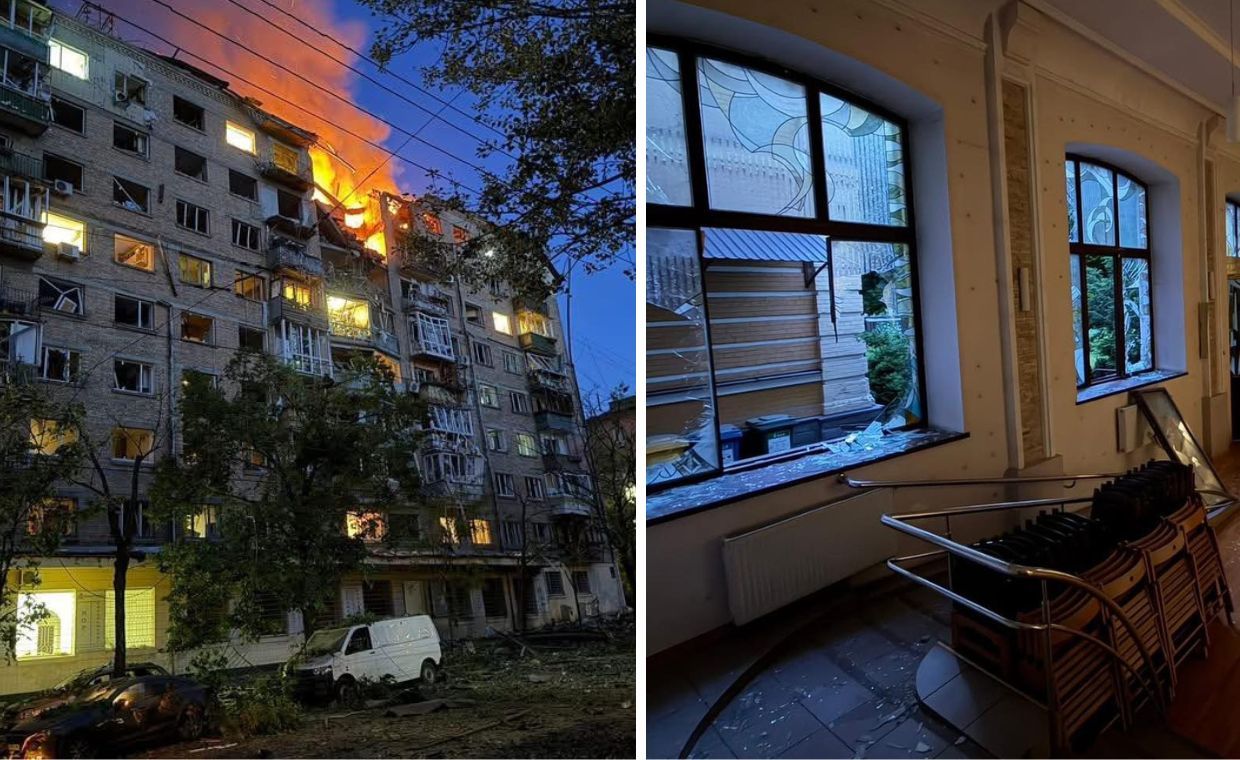 Atak na Kijów: Klasztor Polaków zniszczony przez Rosjan