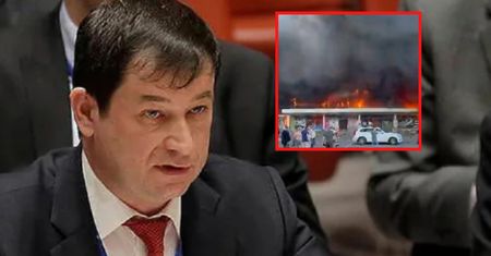Bezczelne słowa dyplomaty. Chodzi o atak Rosjan na centrum handlowe