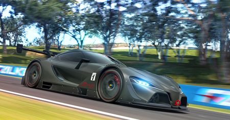 Wizja wyścigowej Toyoty FT-1 dla graczy