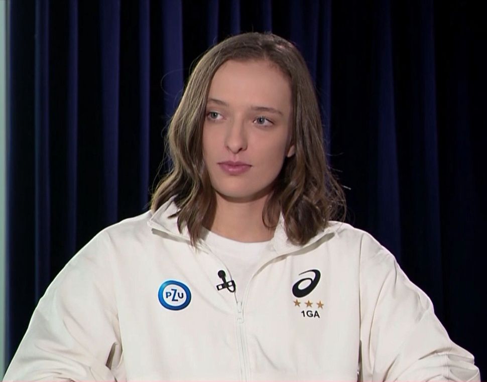 Iga Świątek w TVP