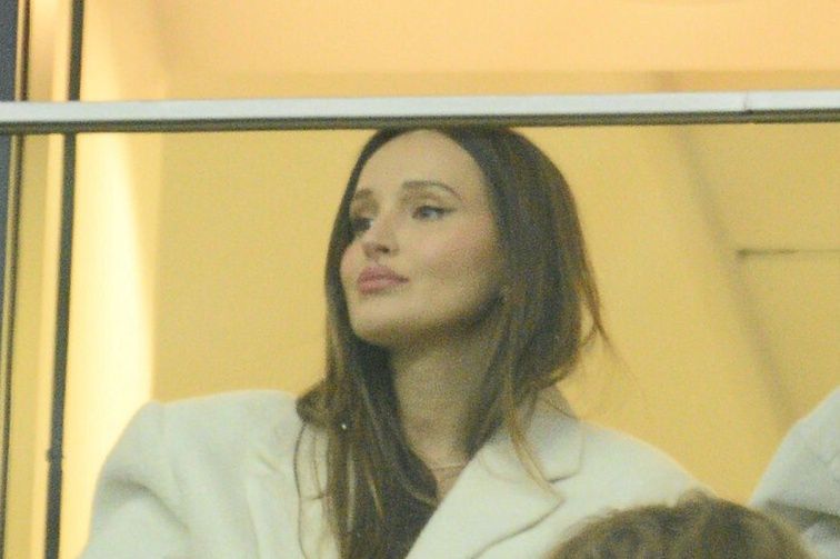 Marina Łuczenko na stadionie 