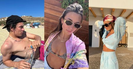 Julia Wieniawa i Nikodem Rozbicki podbijają Grecję w letnich stylizacjach: paradowanie w bikini i nocne tańce na ulicy (FOTO)