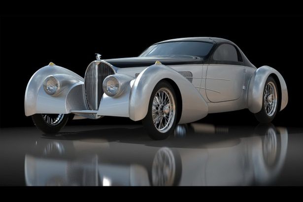 Bella Figura Type 57S - nowoczesna interpretacja kultowego Bugatti