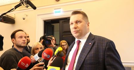 Gorąco w studiu. Chodzi o Czarnka