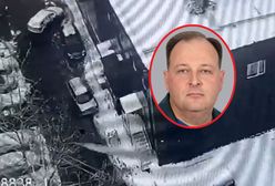 Na rosyjskiego generała spadł wielki sopel. Jest nagranie