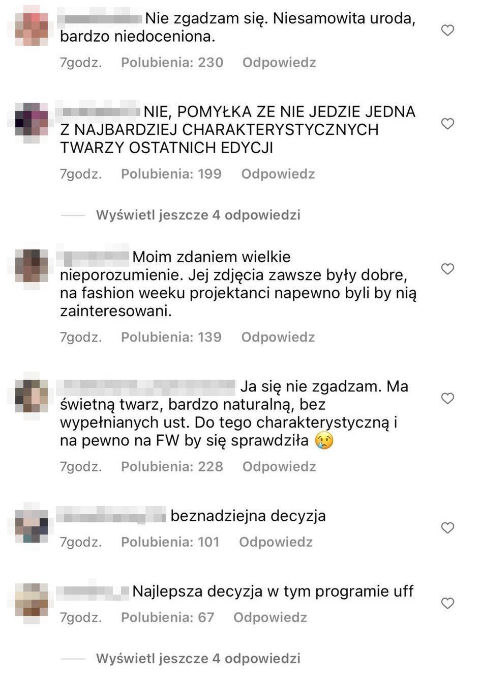Widzowie "Top Model" oburzeni werdyktem jurorów. Pojawiło się wiele komentarzy