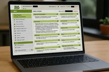 fot. screen z ZUS PUE/ zdjęcie ilustracyjne