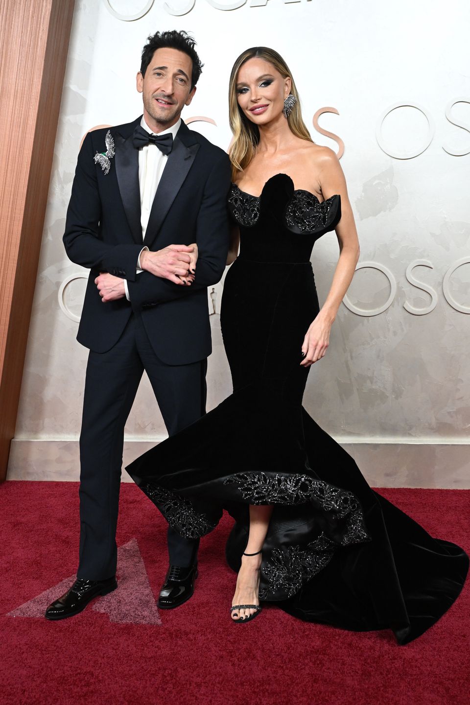 Adrien Brody i Georgina Chapman 