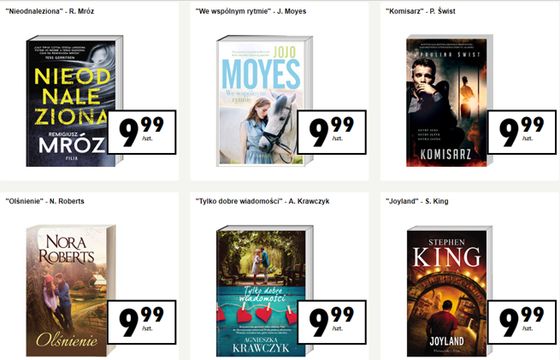 Biedronka z letnią promocją książek za 9,99 zł