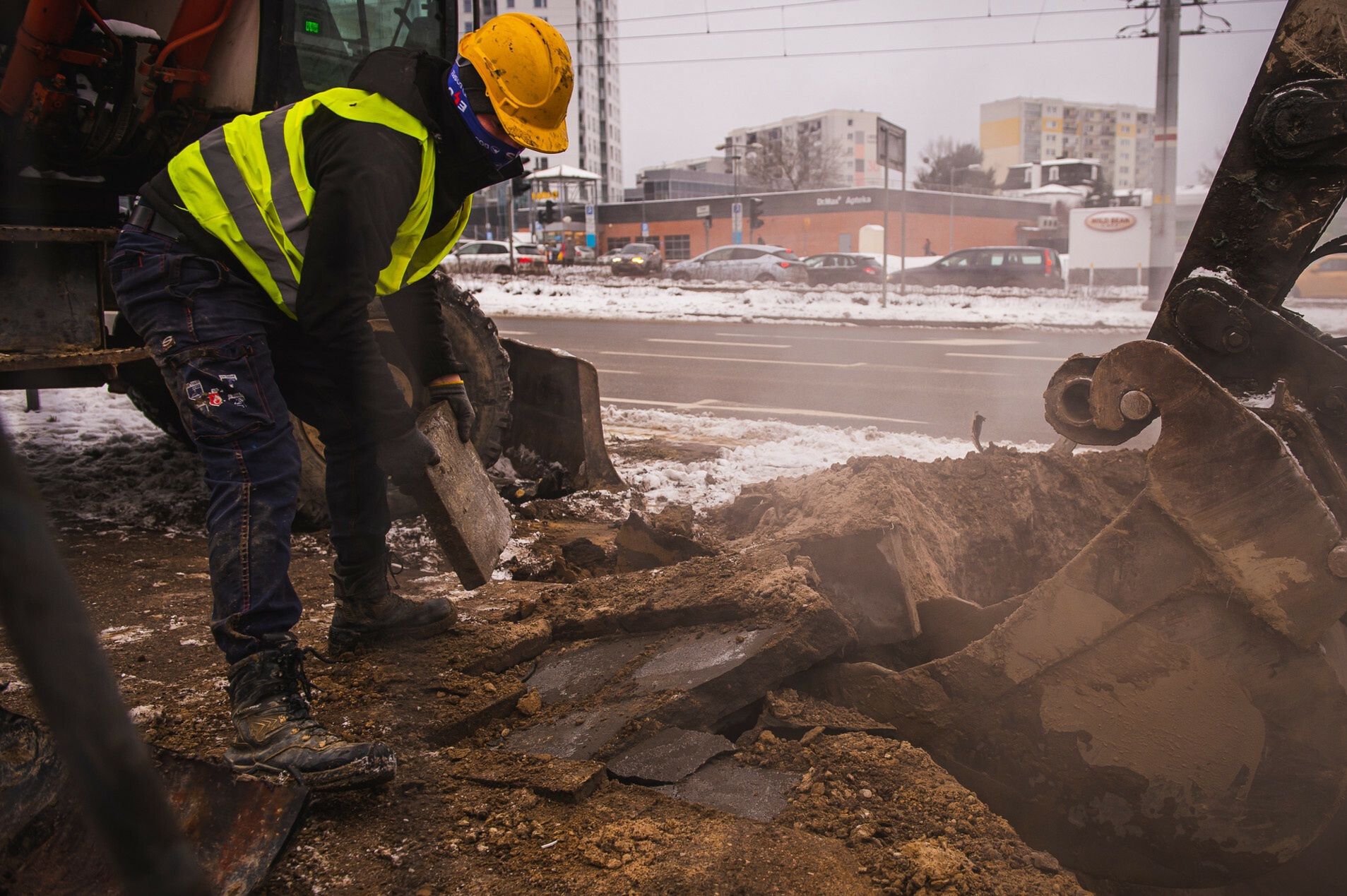 Mróz i brak ogrzewania. Poważna awaria na Pomorzu i w Małopolsce