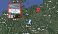 To zjawisko zaskoczyło mieszkańców. Zdążyli zrobić zdjęcie