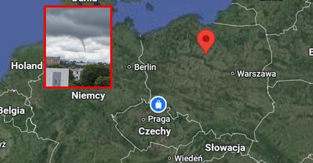 To zjawisko zaskoczyło mieszkańców. Zdążyli zrobić zdjęcie