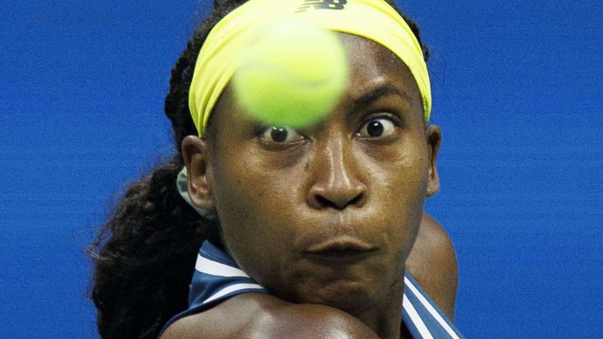 Coco Gauff w turnieju US Open w 2024 roku