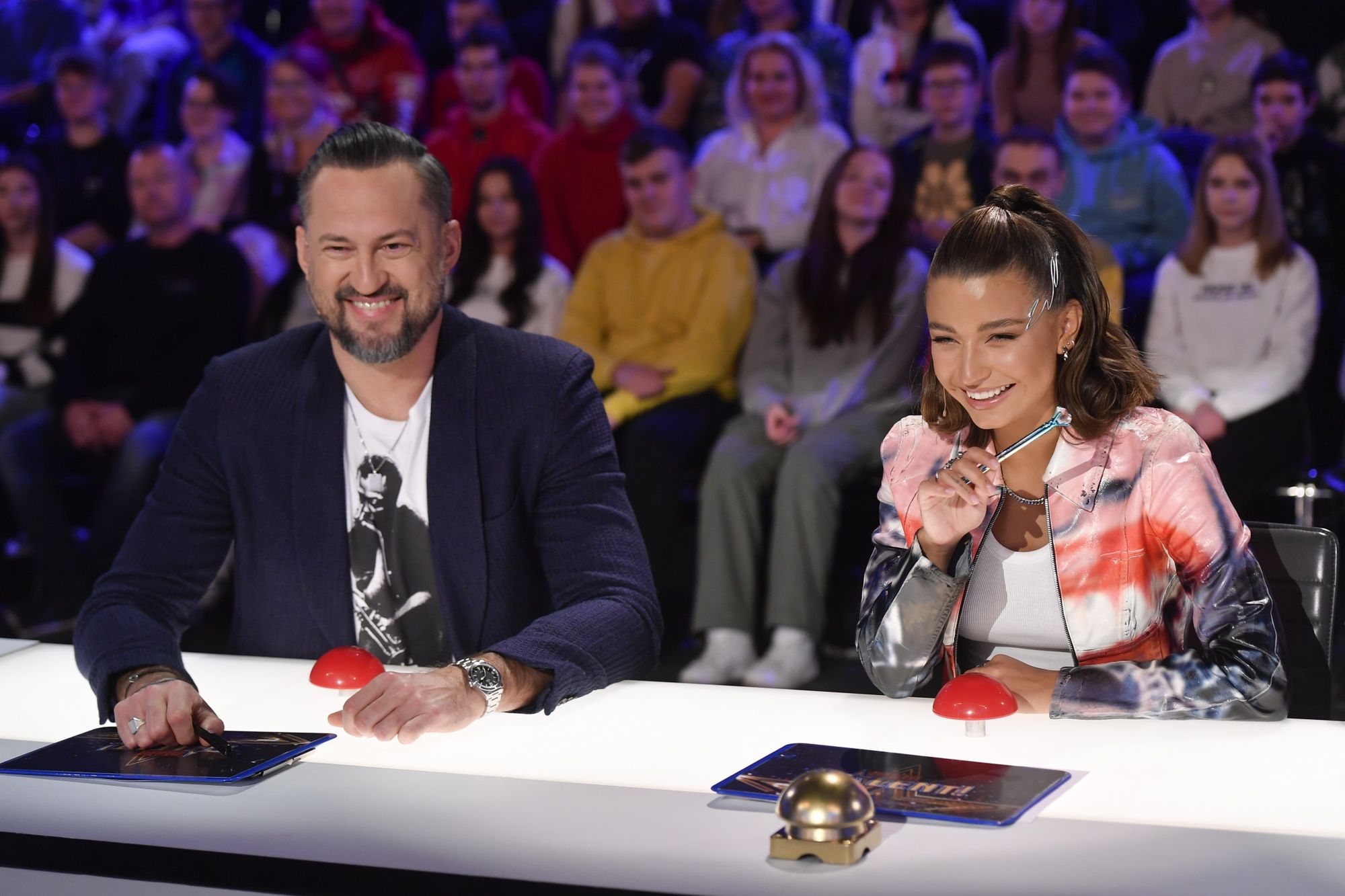 Marcin Prokop i Julia Wieniawa