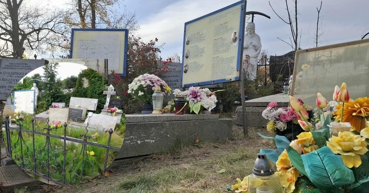 Oświęcim: Niszczejąca kwatera patriotyczna na cmentarzu parafialnym "woła" o uporządkowanie