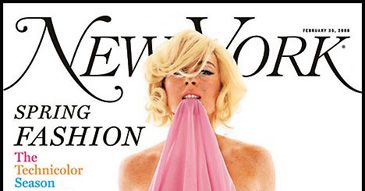 Lindsay Lohan jako Marilyn Monroe