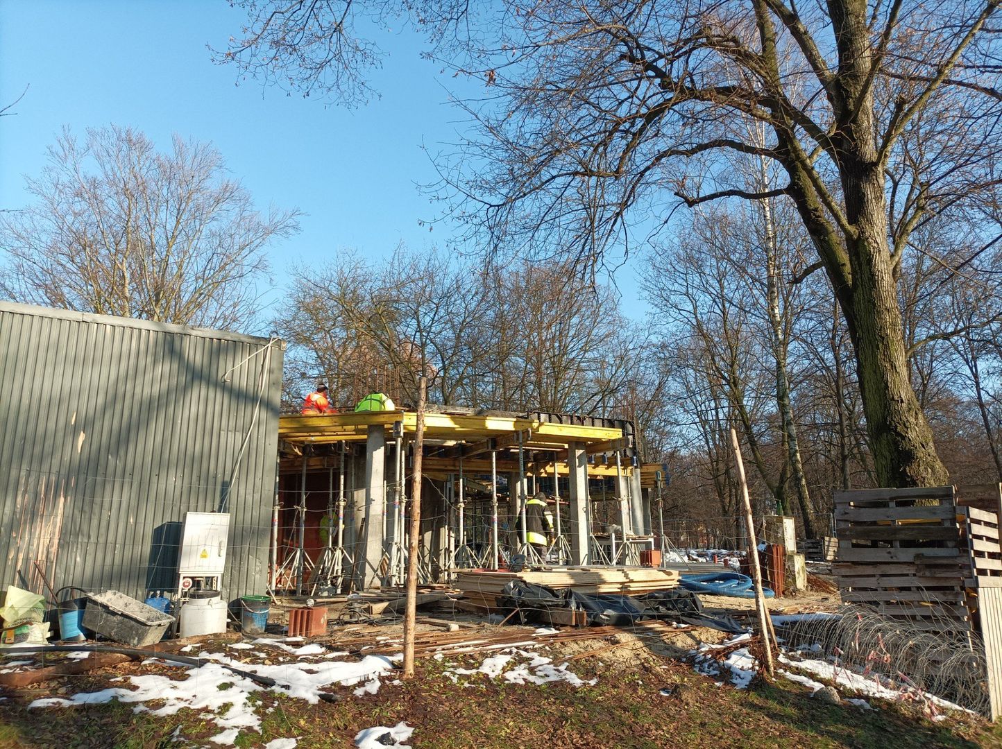 Budowa restauracji parkowej w Gliwicach, nawiązującej do kultowego okrąglaka, stojącego w tym samym miejscu przez kilkadziesiąt lat
