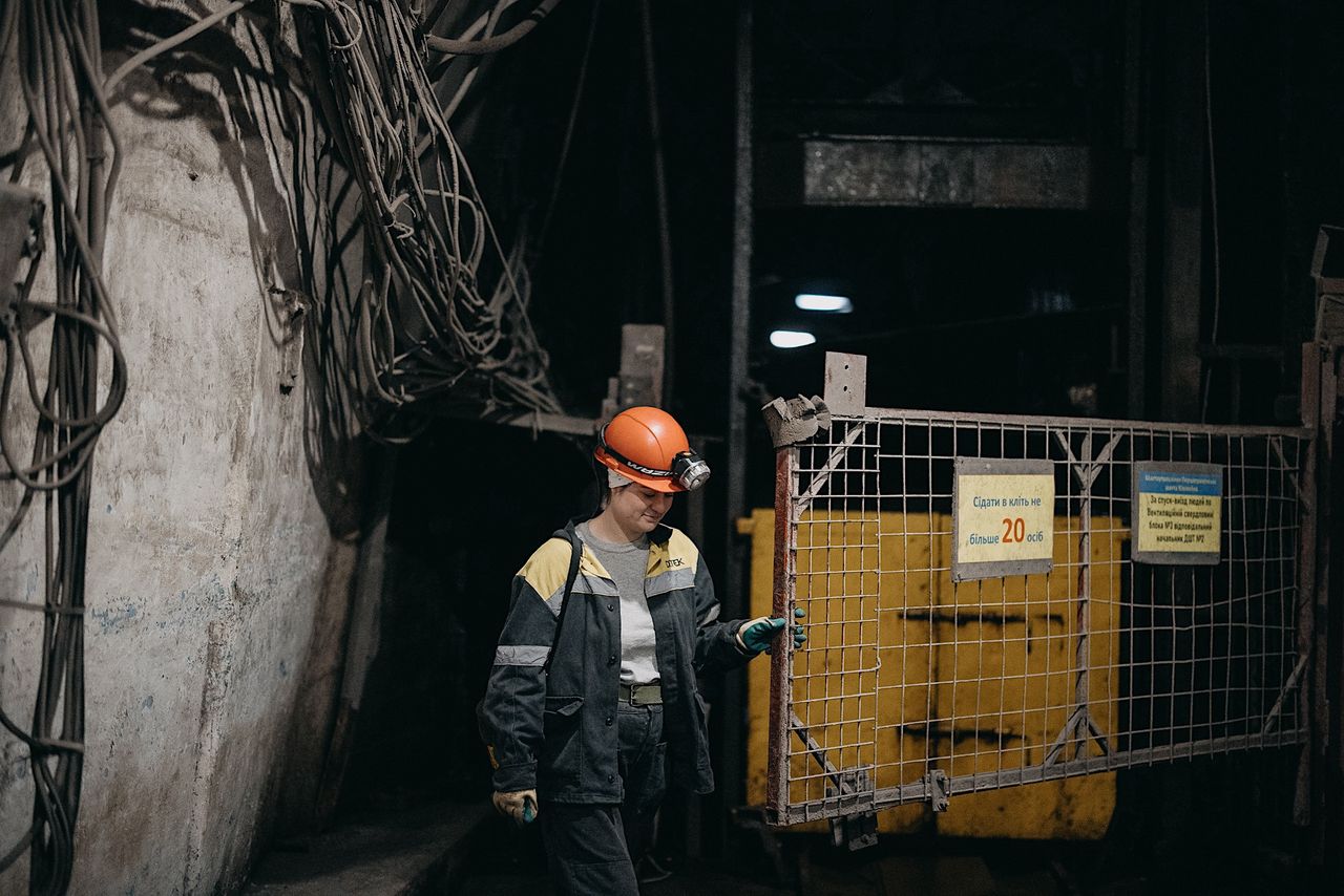 Jewhenija dreamed in her childhood of seeing what work underground looks like.