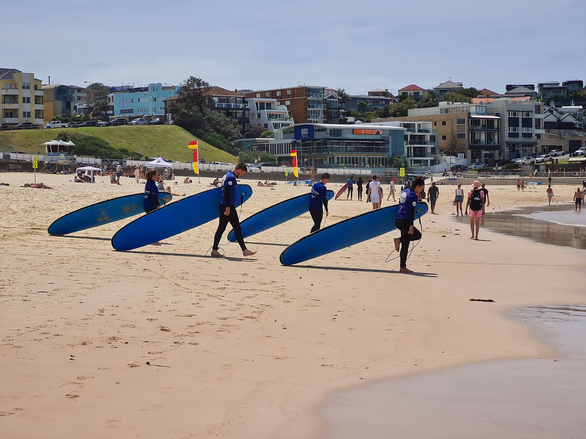 Plaża Bondi, jedna z najpiękniejszych w Australii