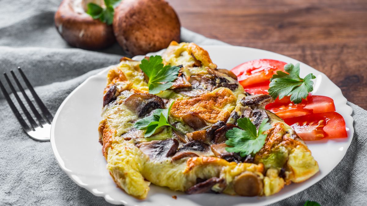 Szybki omlet bez mąki