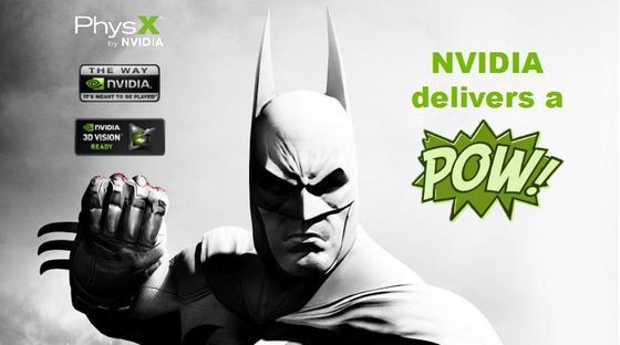 Batman: Arkham City wykorzystuje wszystkie najnowsze technologie Nvidii