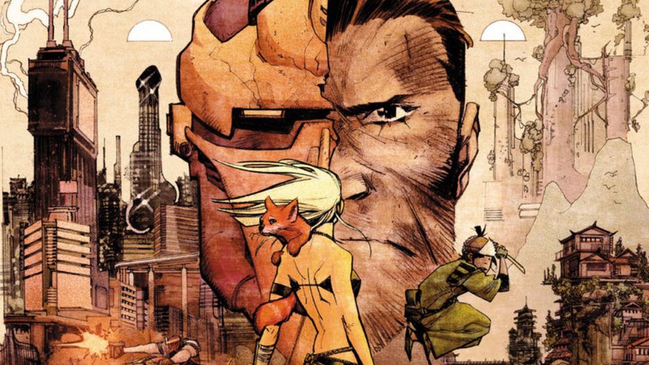 "Tokyo Ghost", scen. Rick Remender, rys. Sean Murphy